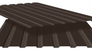 Профнастил стіновий ПС-10 RAL 8017(шоколадний) 0.25 мм (950*2000)